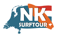 Johnny 13 filmt voor de NK Surftour 2019